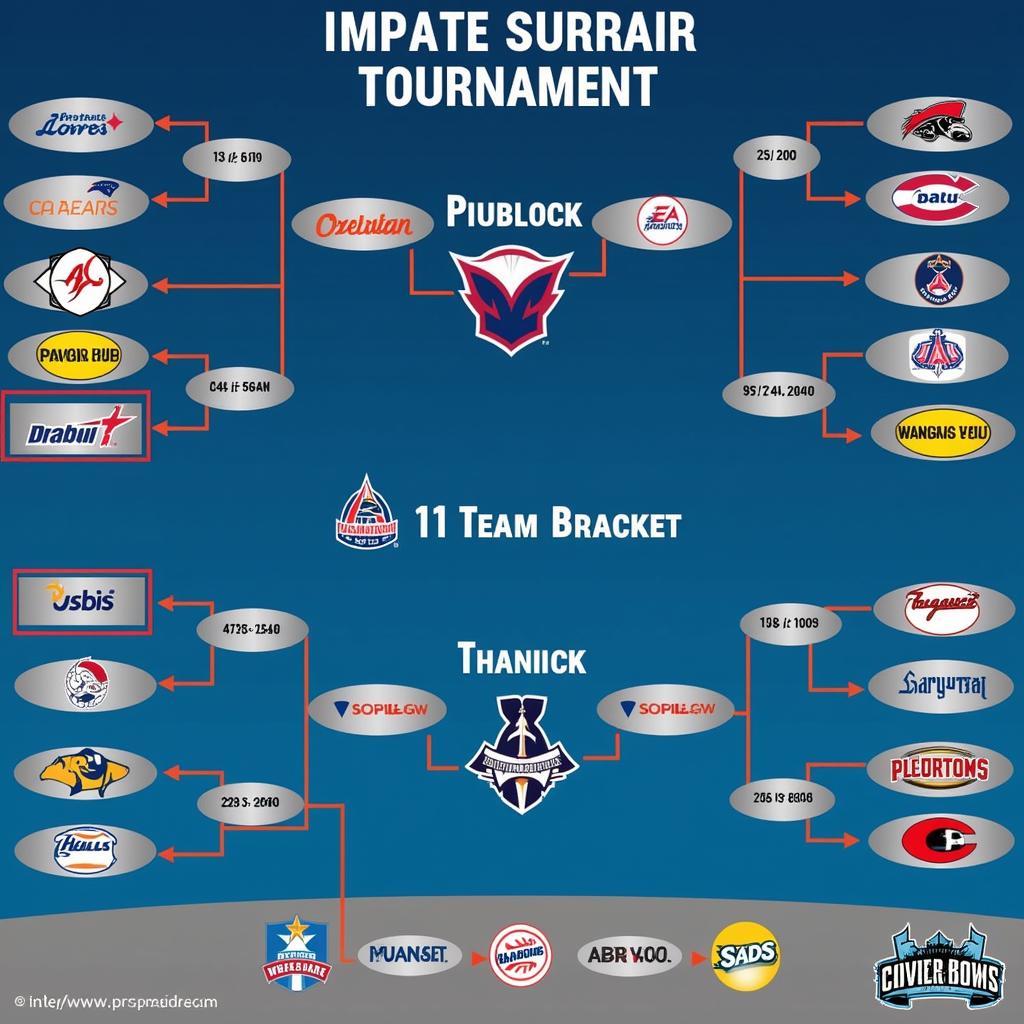 Mastering the 11 Team Seeded Single Elimination Bracket