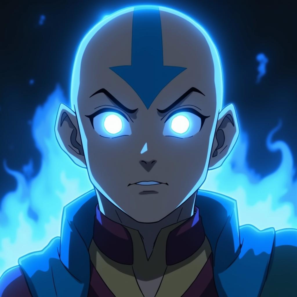 Aang in the Avatar State