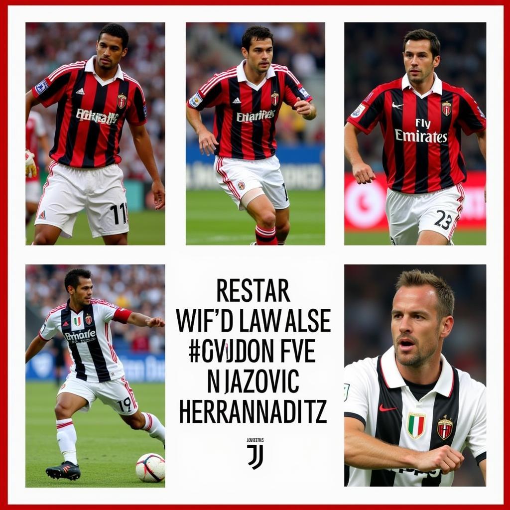 Key Players in AC Milan vs. Juventus Clashes