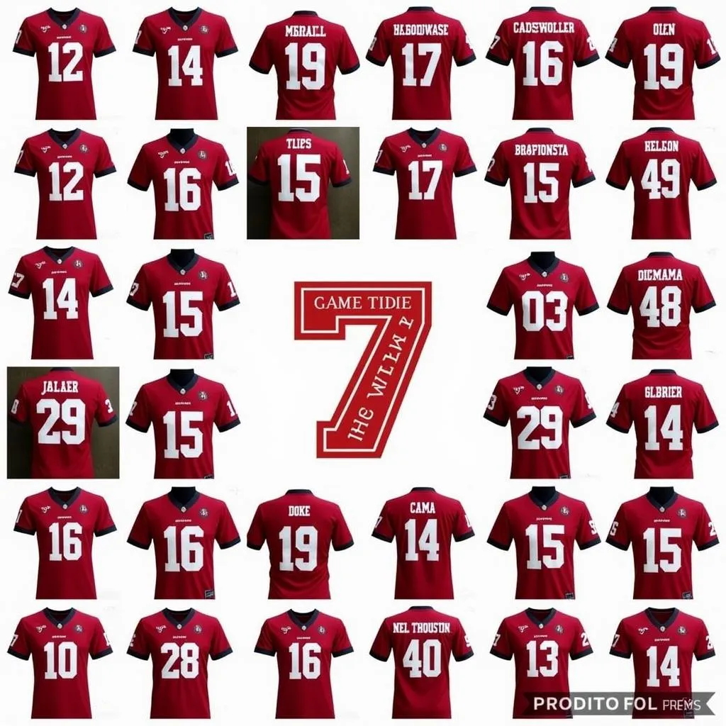 University of Alabama Football Jersey Customization Options