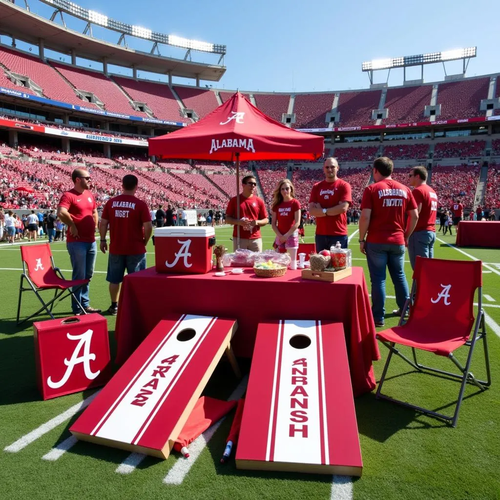 Alabama Crimson Tide Custom Tailgating Gear