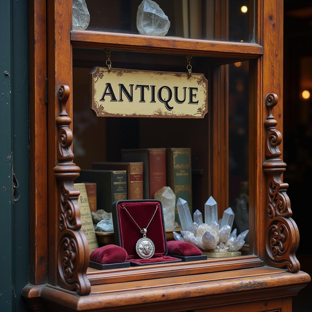 Antique Magic Shop Window