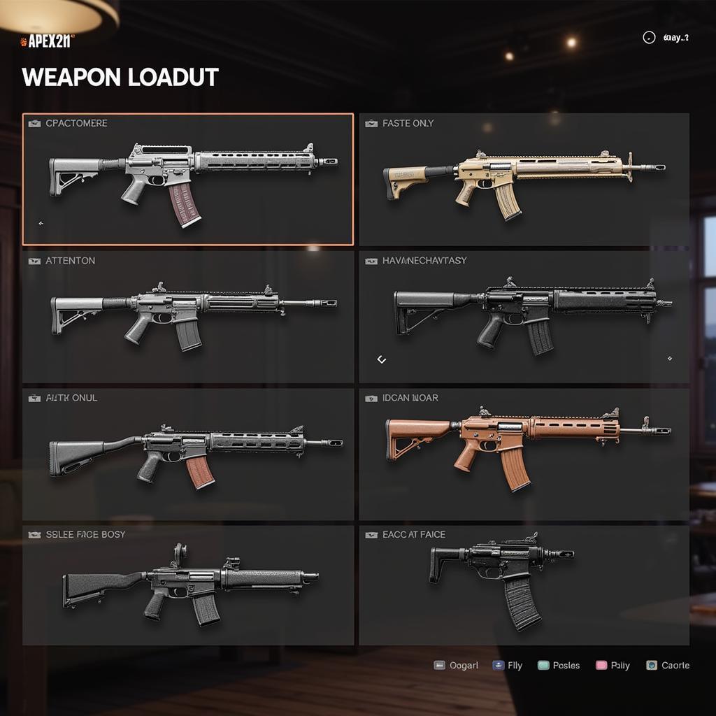 Customizing Weapon Loadout in Apex 21