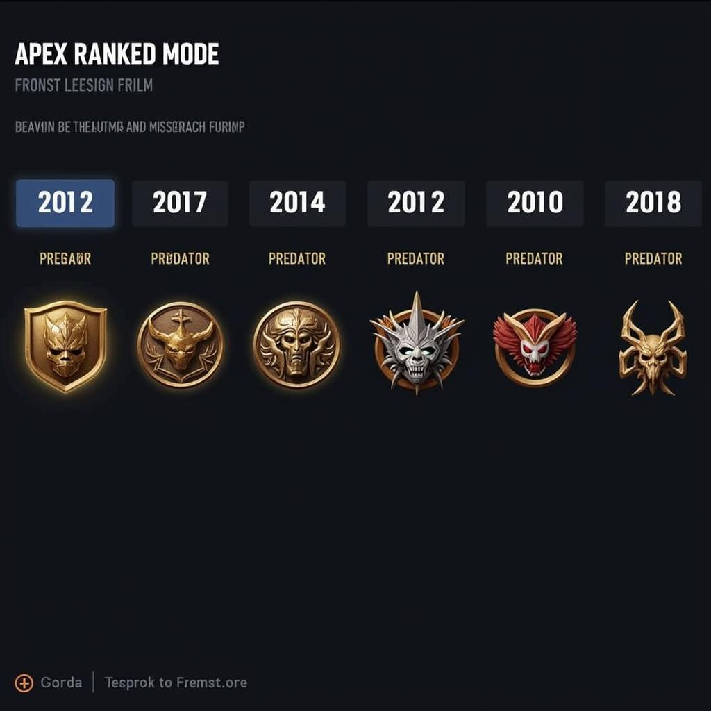 Apex Legends Ranked Badges