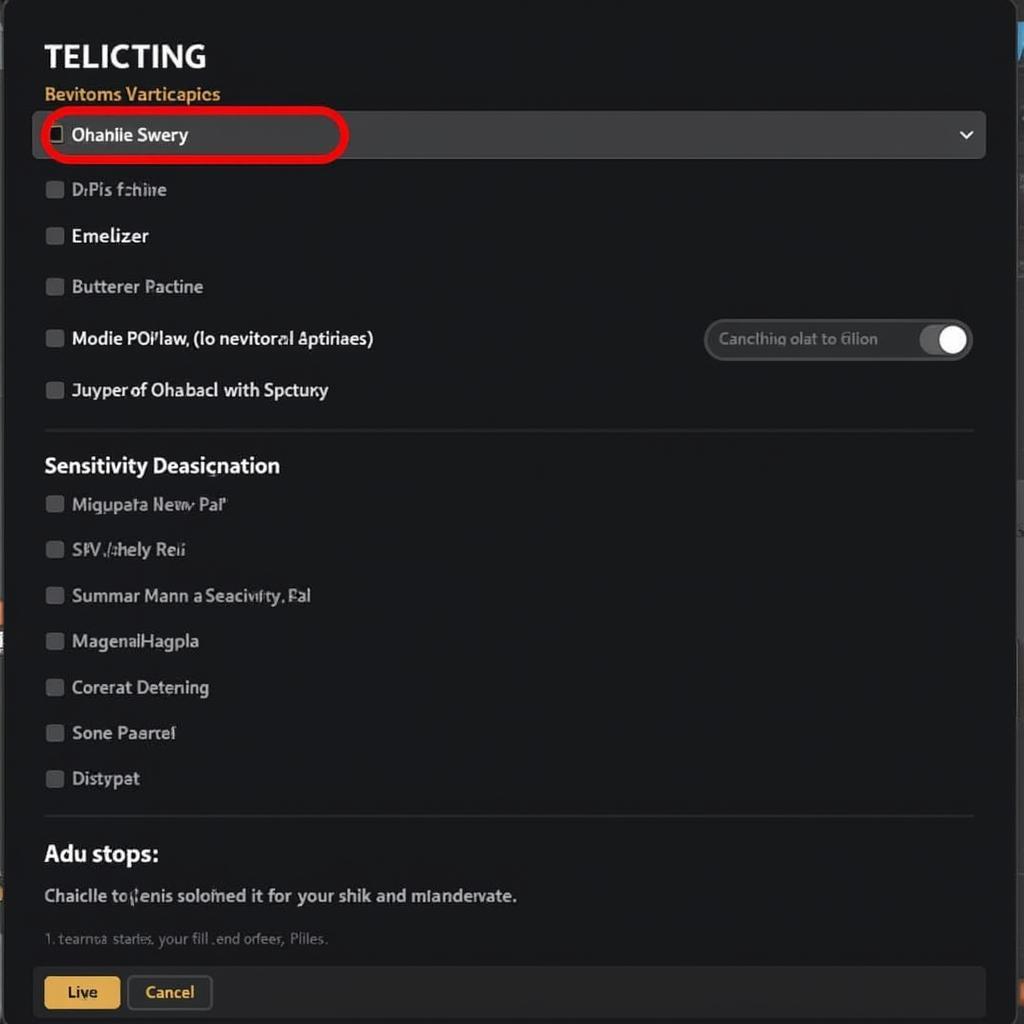 Apex Legends Sensitivity Settings