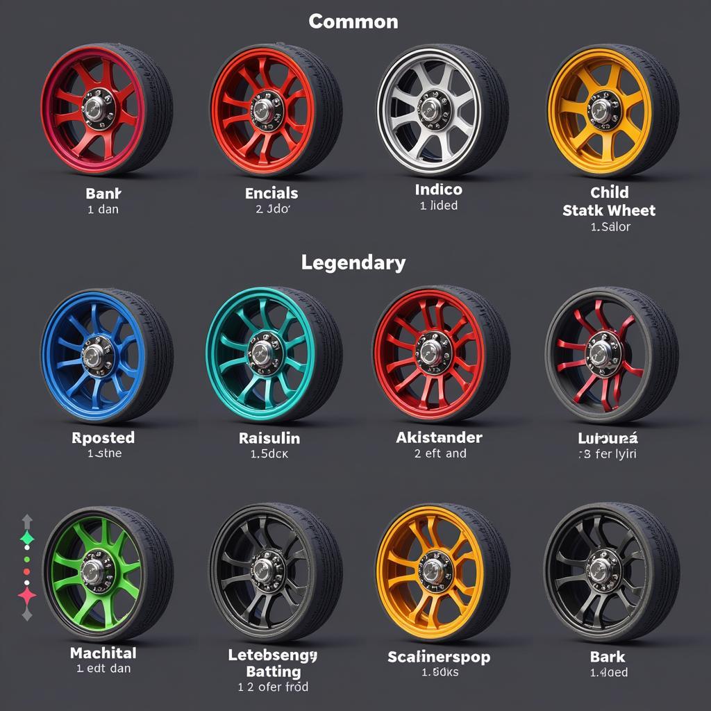 Apex Legends Wheel Rarity Levels 