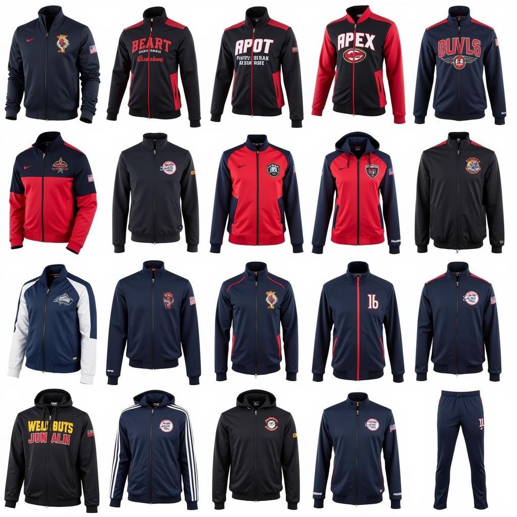 Showcase of Apex NFL Jacket Designs