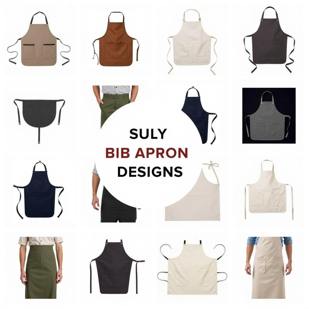 Different apron styles