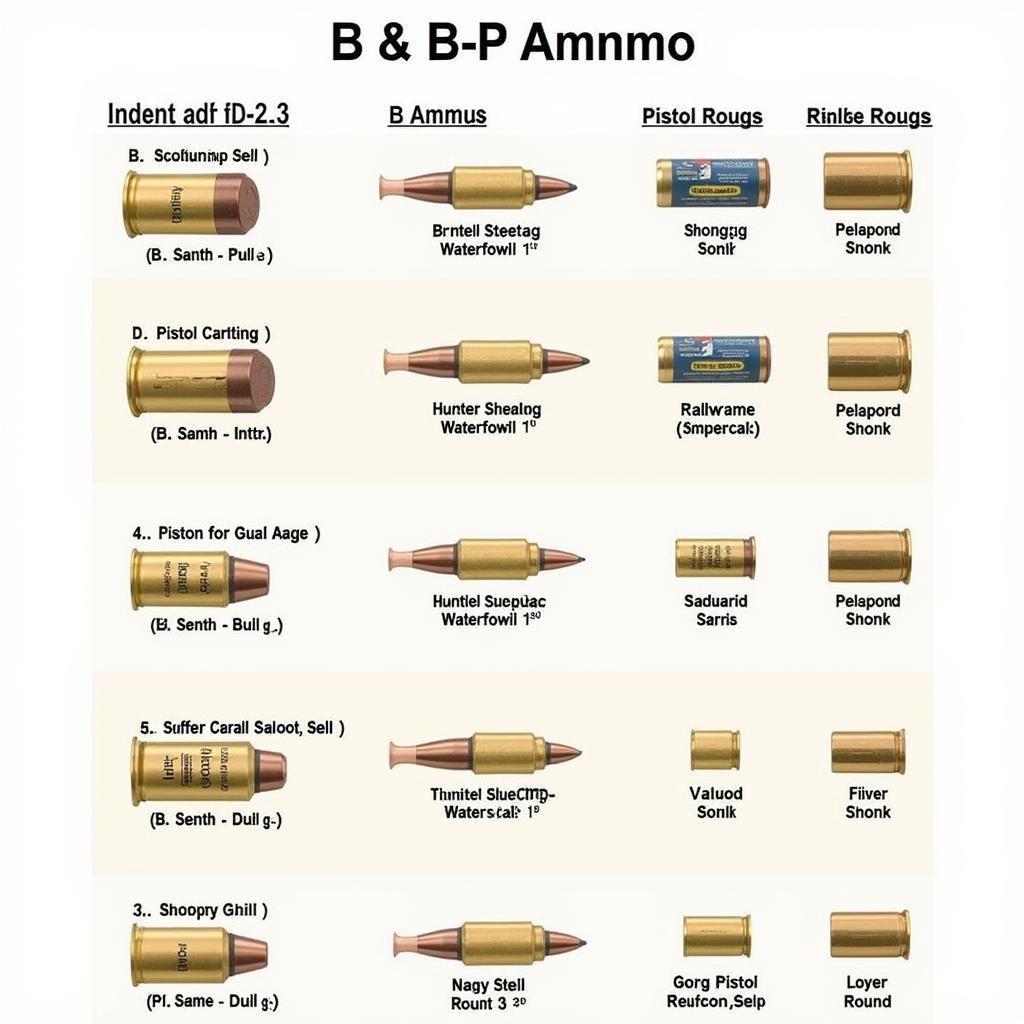 B and P Ammo: A Deep Dive