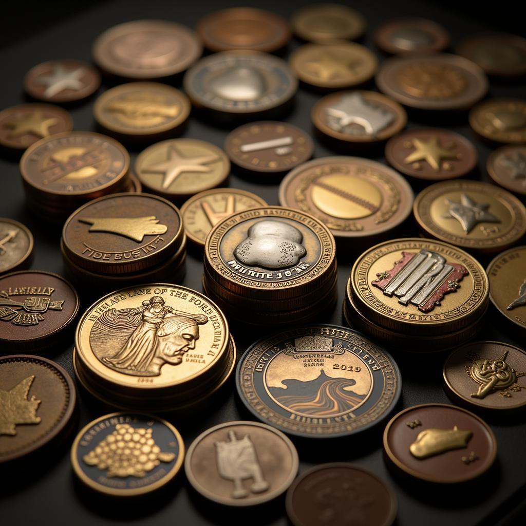 Collection of Baseball Coins