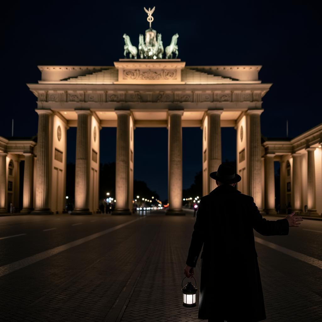 Ghost tour guide in Berlin