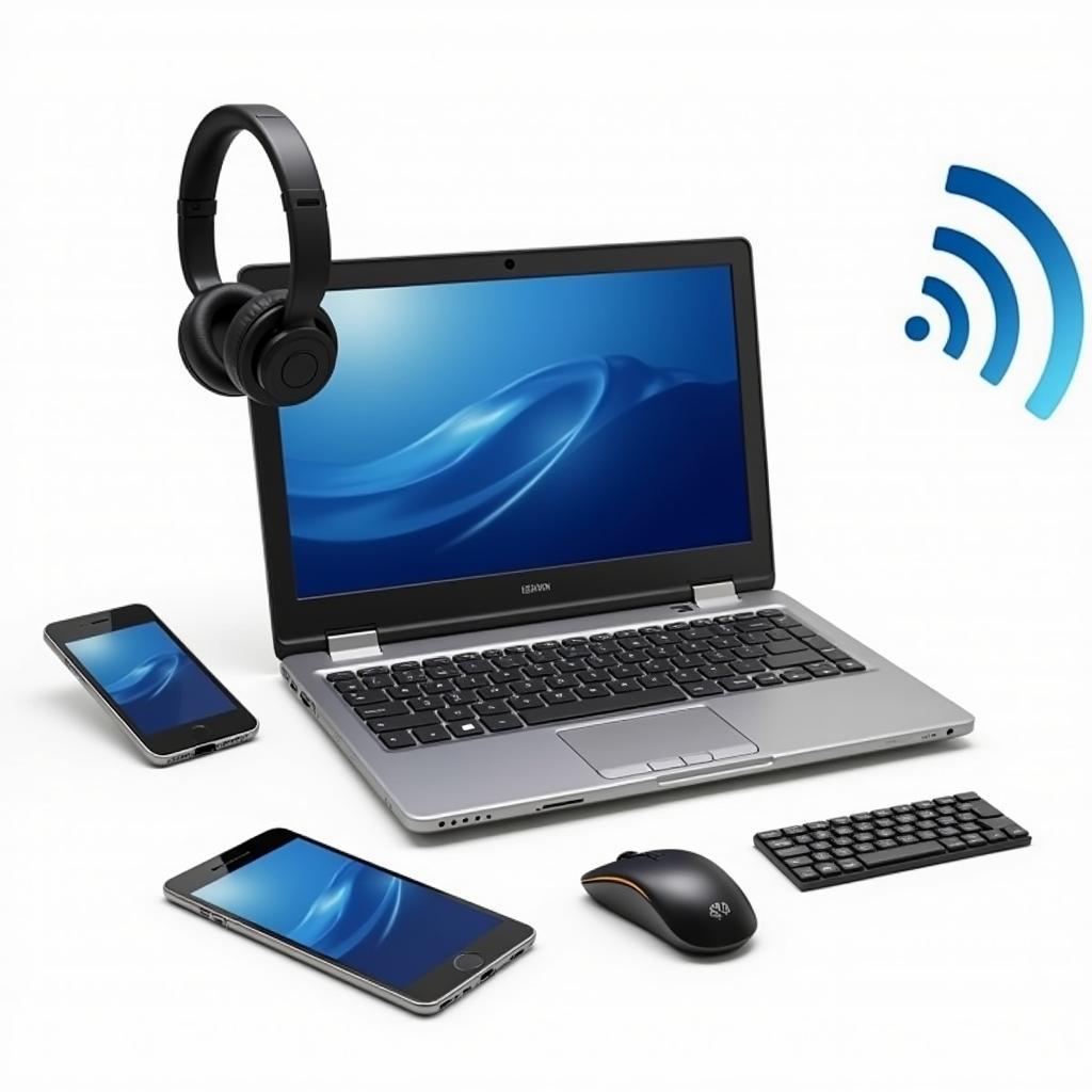 Multiple devices connected via Bluetooth