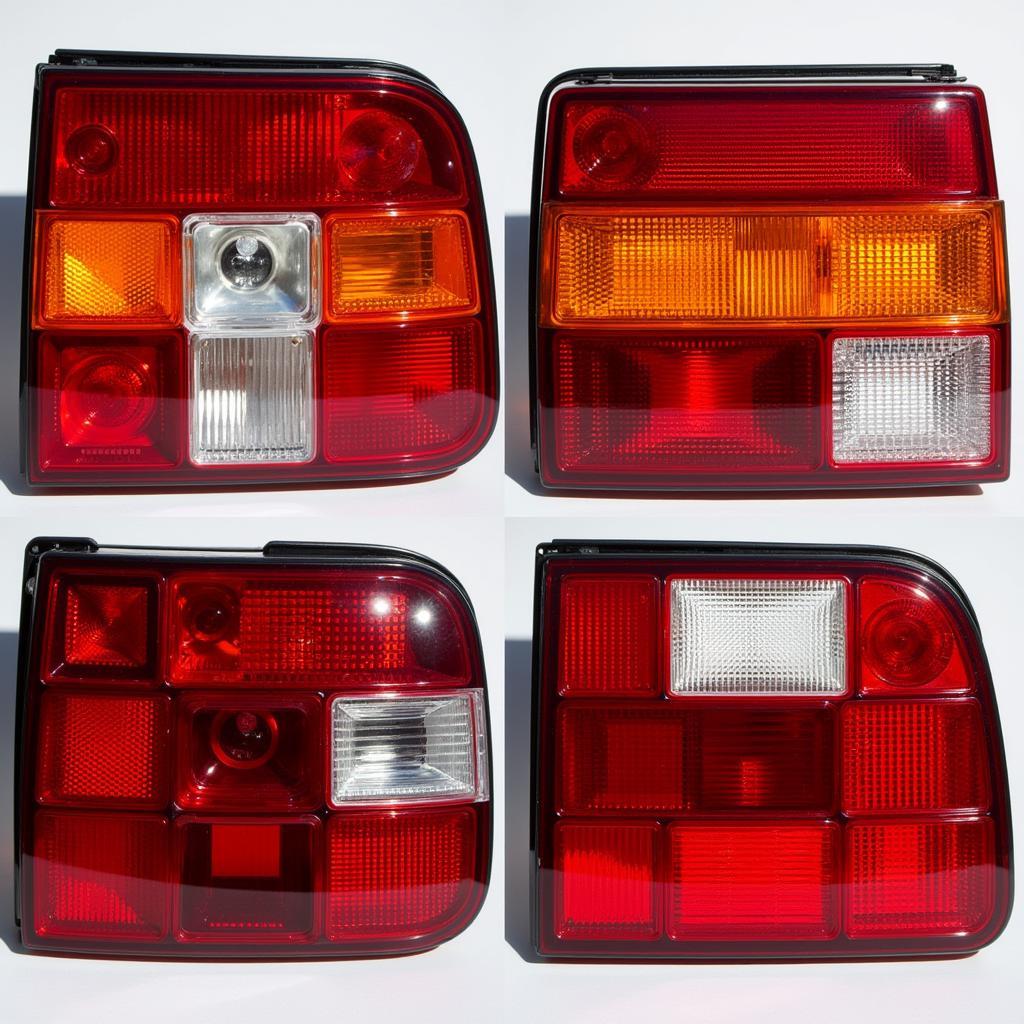 BMW E30 Tail Lights Variations