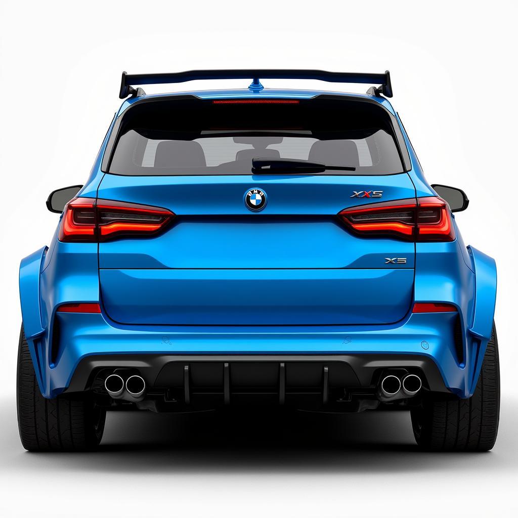 BMW X5 Widebody Rear View