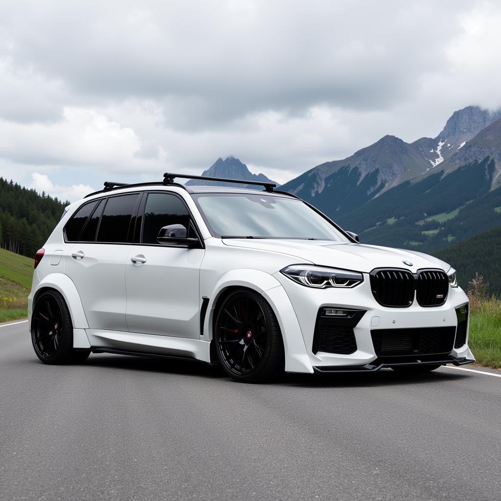 BMW X5 Widebody Side Profile