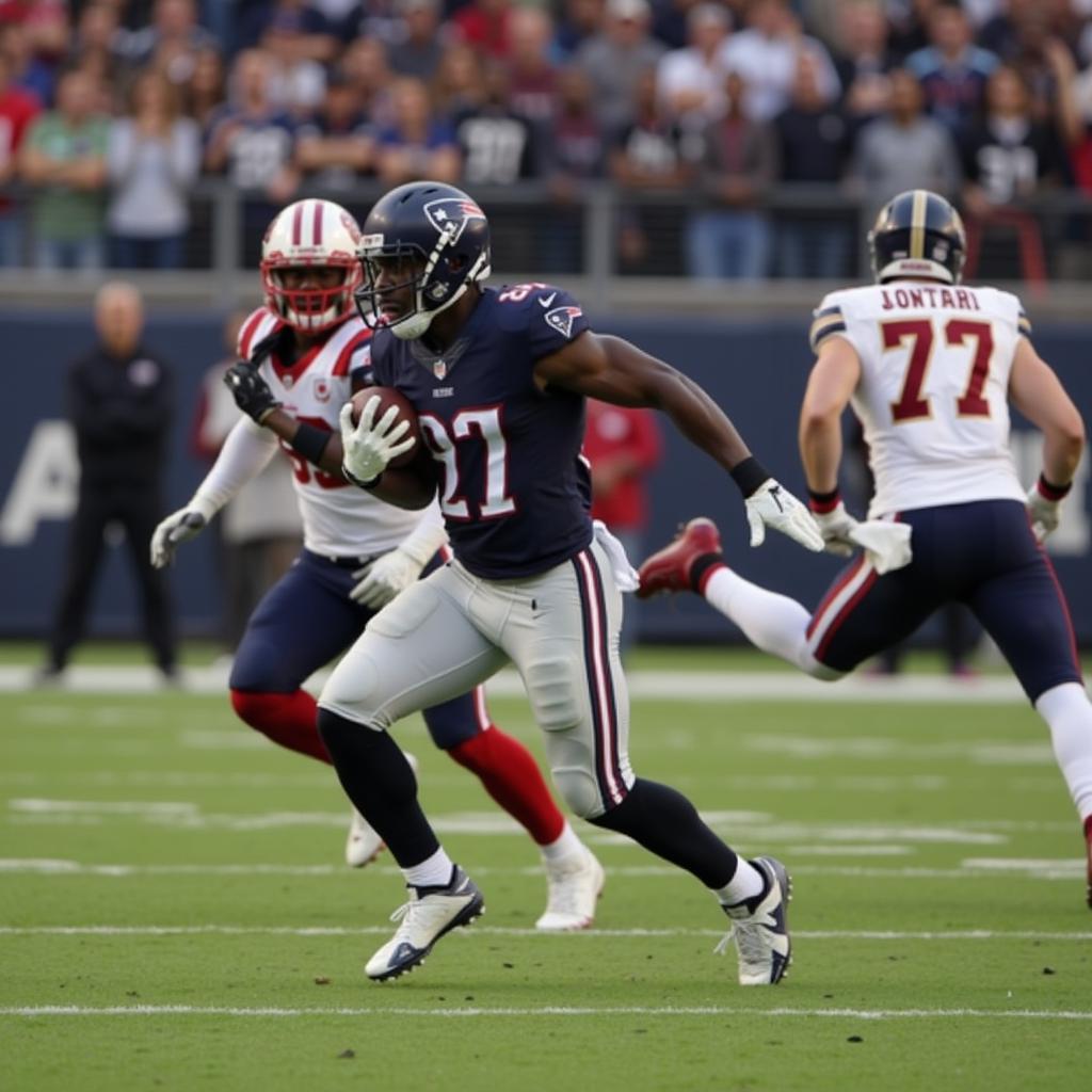 Brandin Cooks executing a precise route in Madden 23