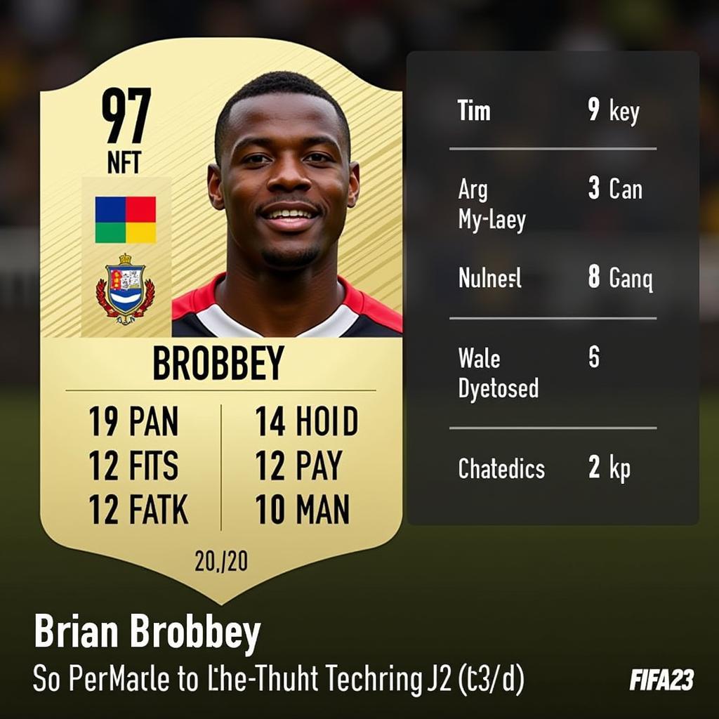 Brian Brobbey's FIFA 23 Card