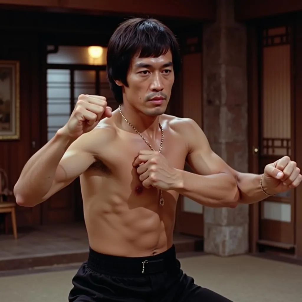 Bruce Lee Enter the Dragon Fight Scene