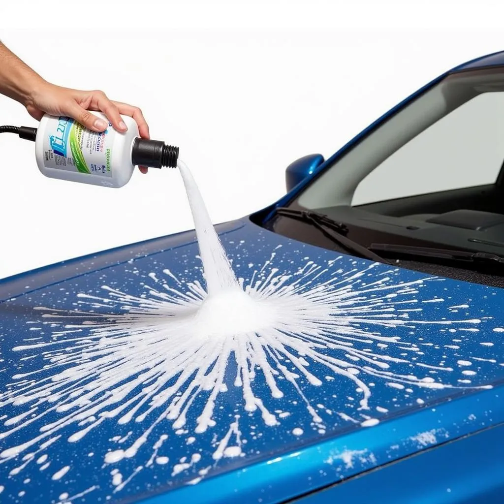 Cache Car Wash 2 Cleaning Agent Application Process