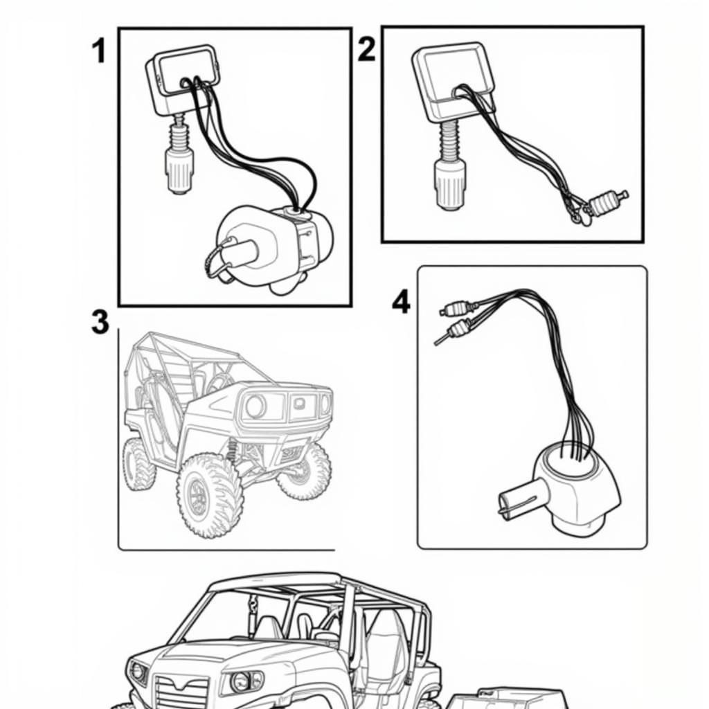 Installing a turn signal kit on a Can-Am Commander