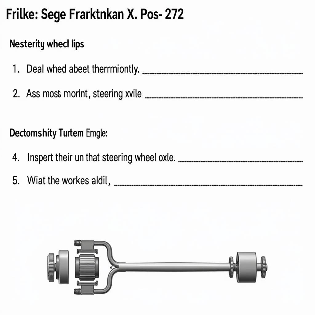 Car Maintenance Checklist