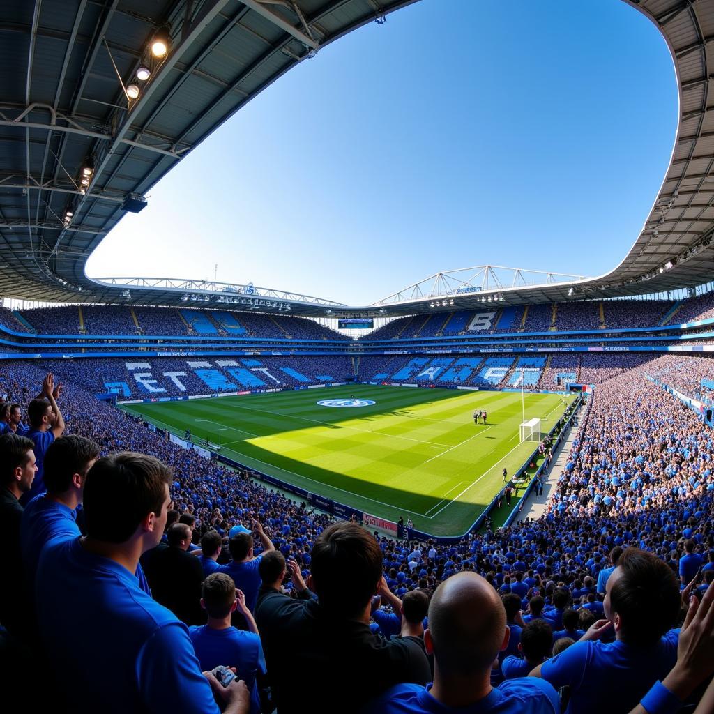 Cardiff City Stadium packed with passionate fans