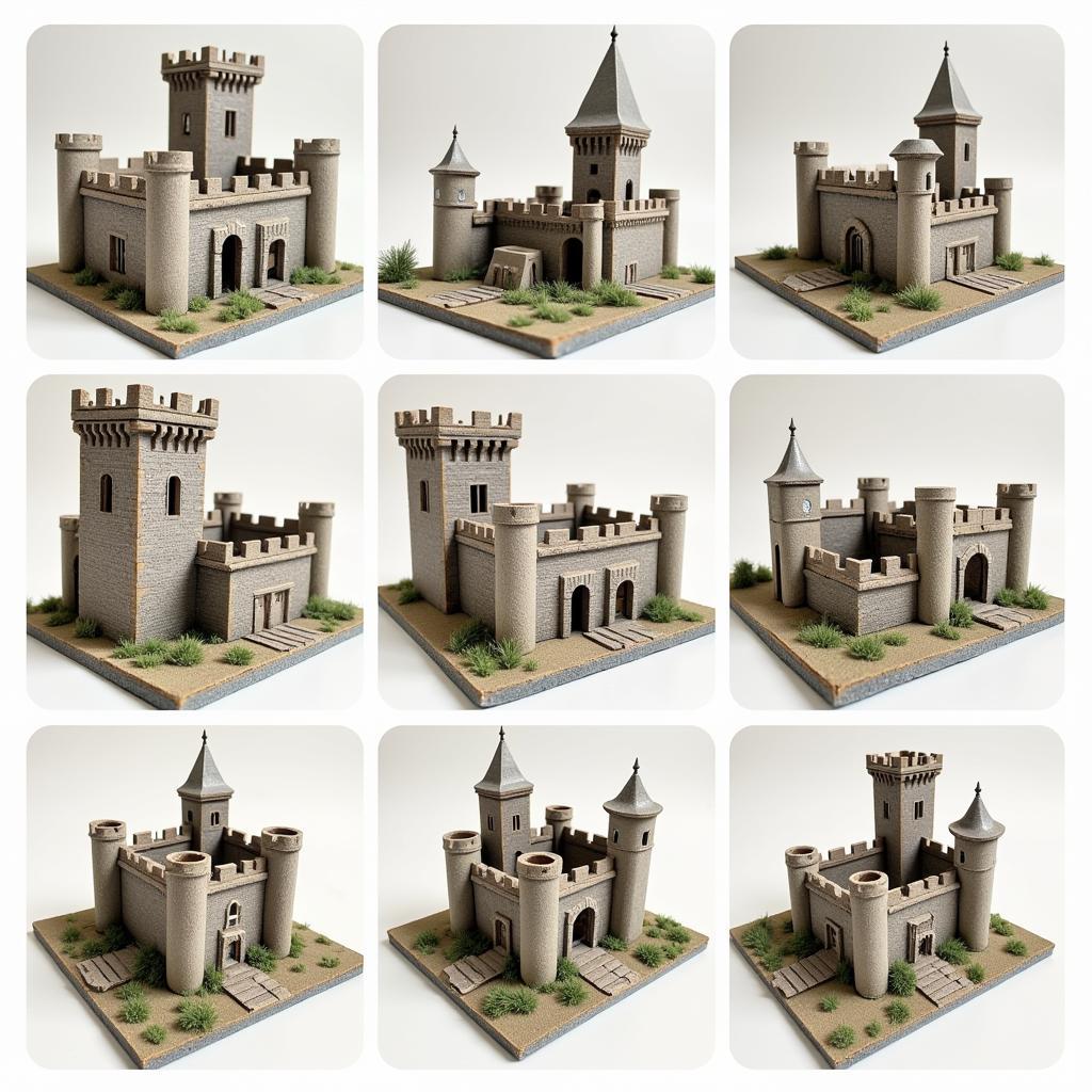 Building a Castle Model Kit Step-by-Step