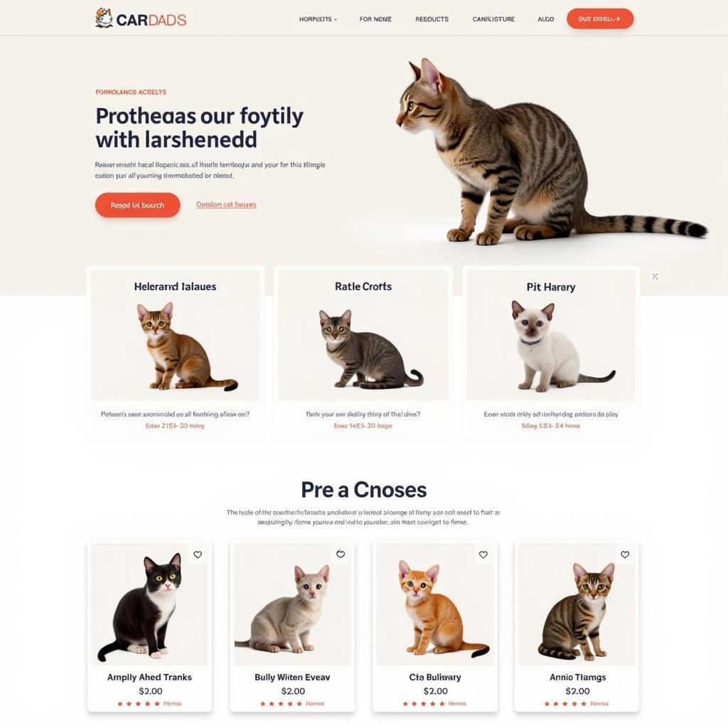 Browsing Cat Rental Options Online