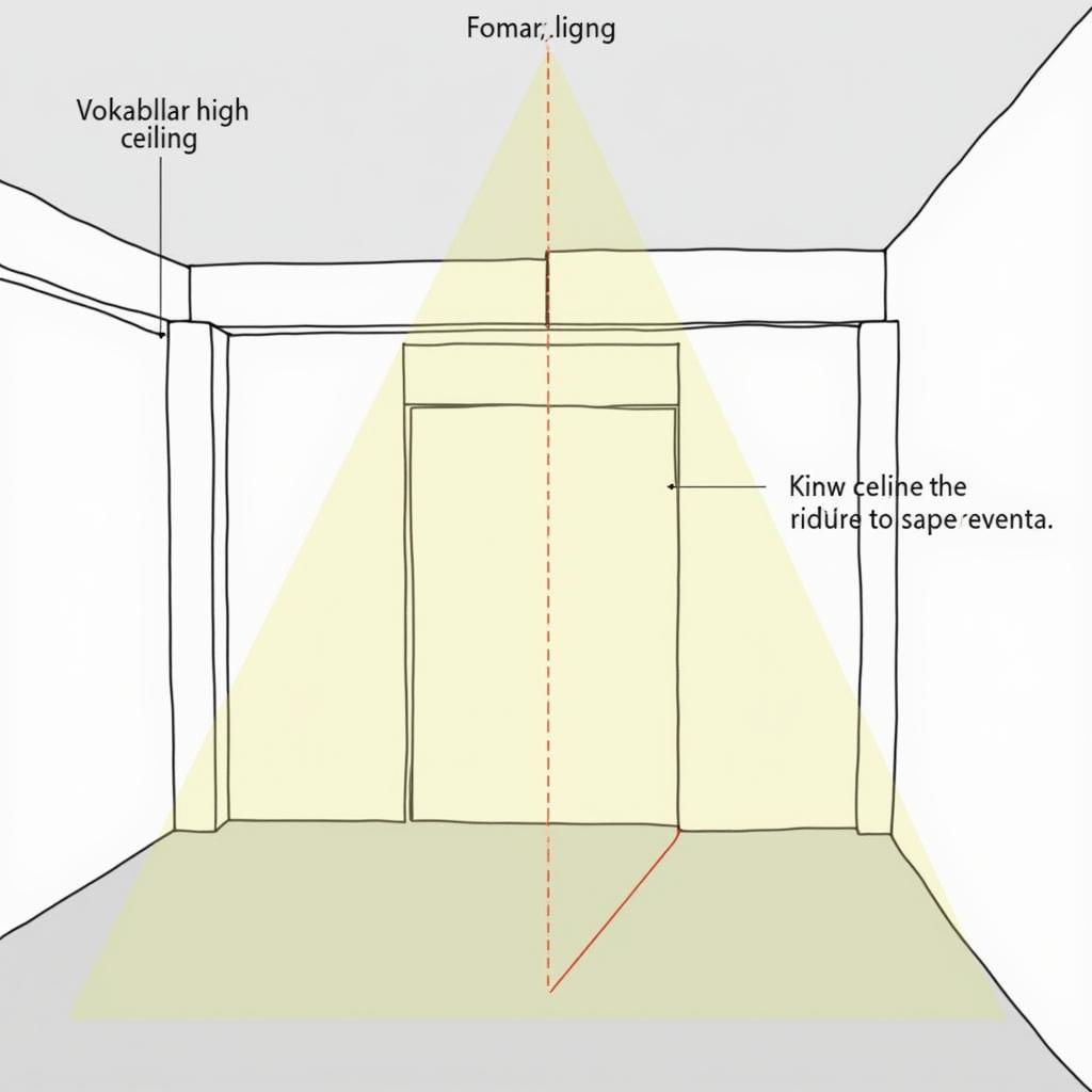 Impact of Ceiling Height on Room Perception