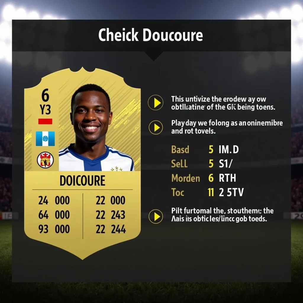 Cheick Doucoure's Potential Rating in FIFA 23 Career Mode