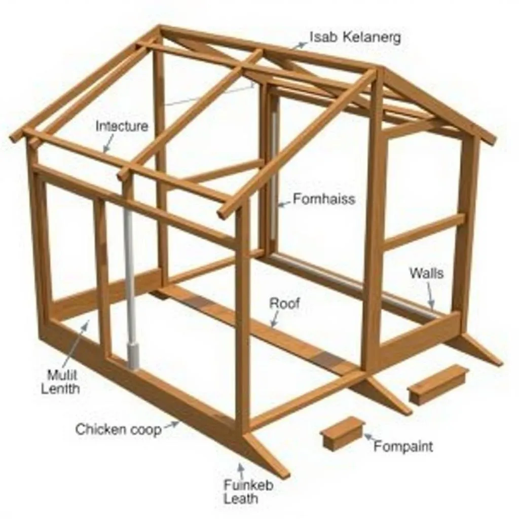 Chicken Coop Framing