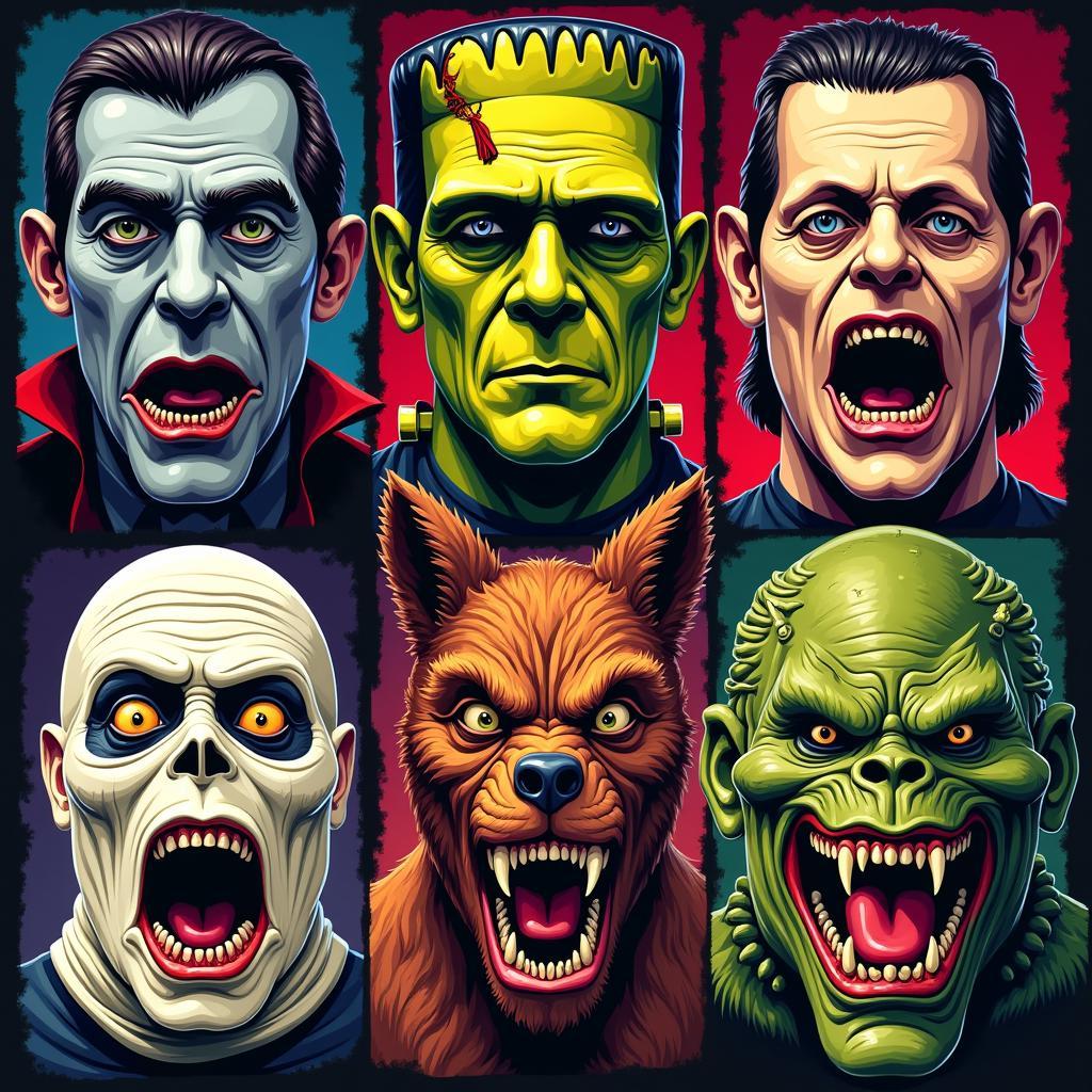 Classic Movie Monster Masks