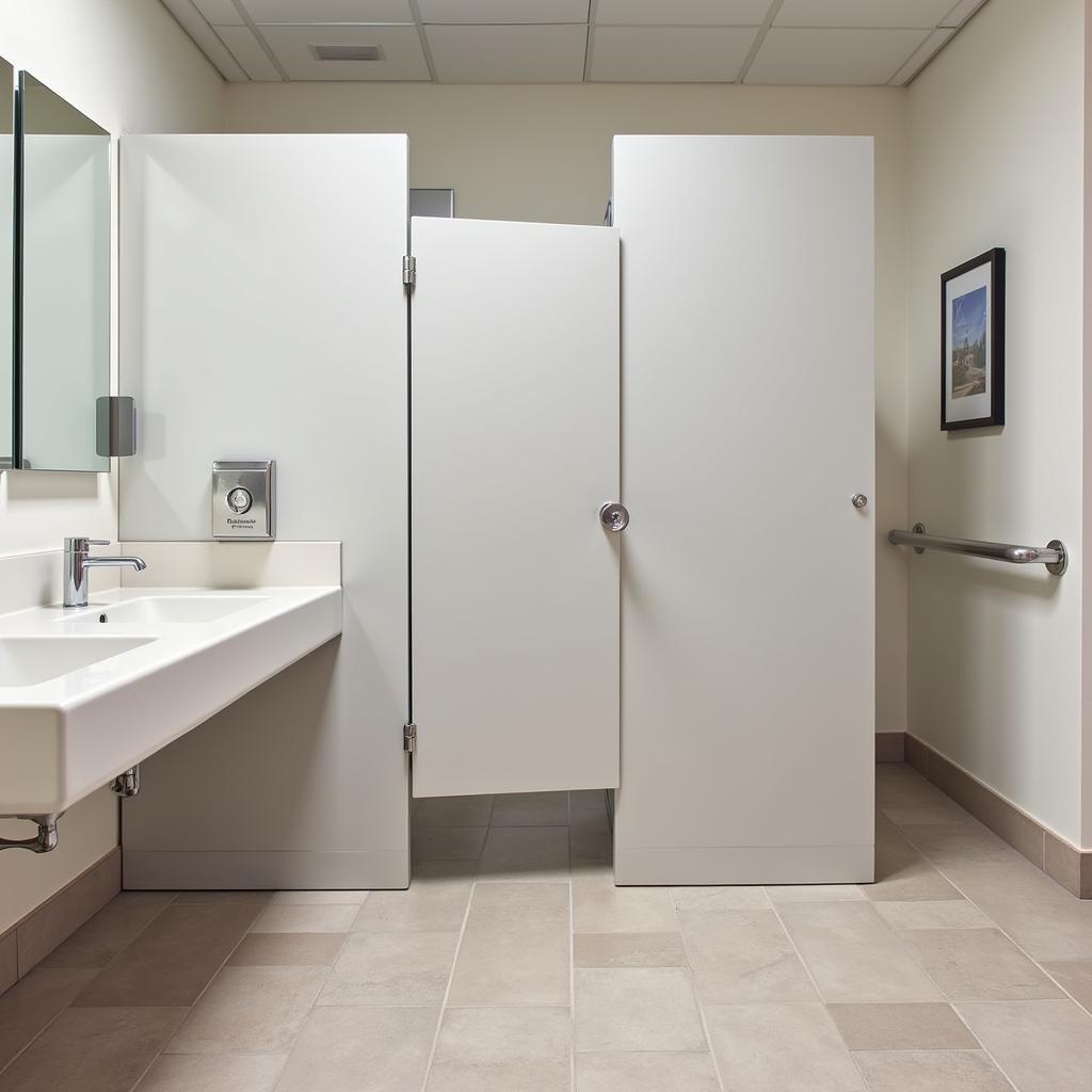 Clean and Functional Bathroom