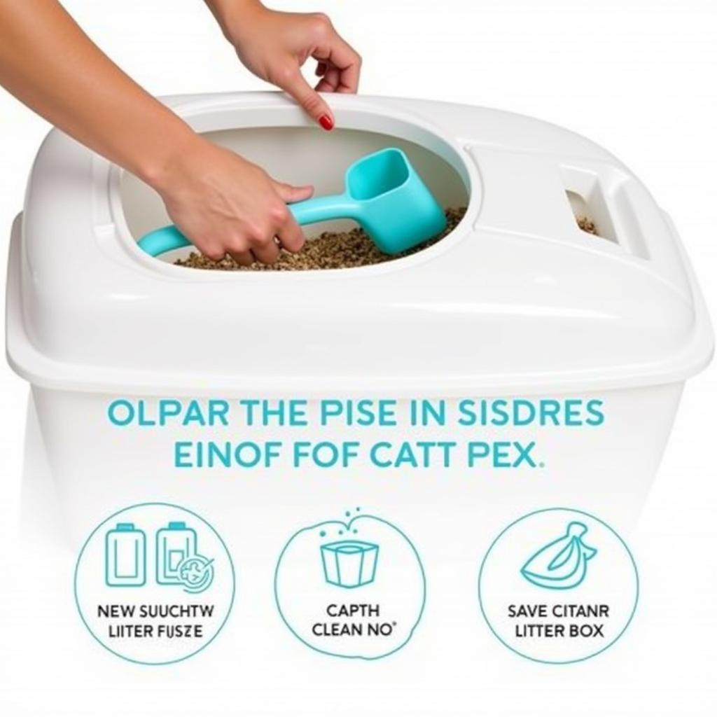 Cleaning the Catit Pixi Litter Box