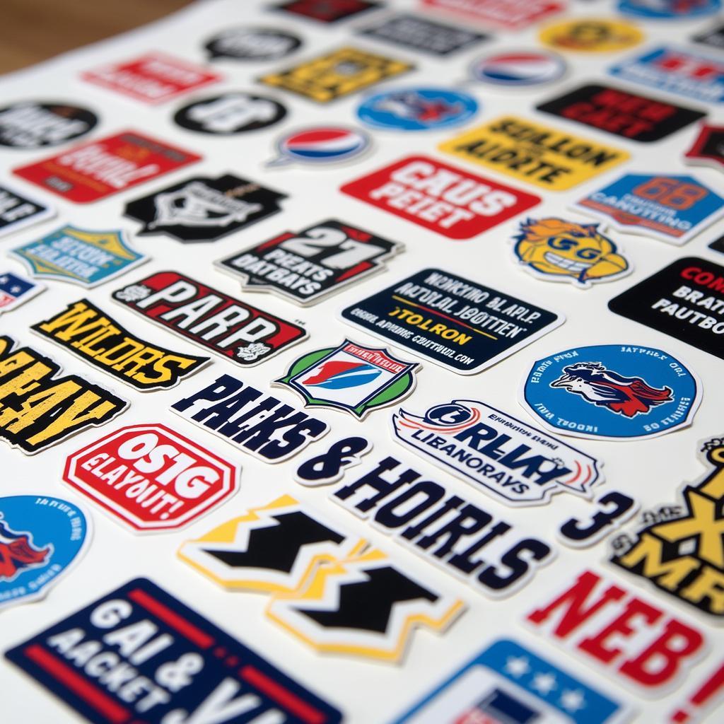 Fantasy Football Draft Stickers