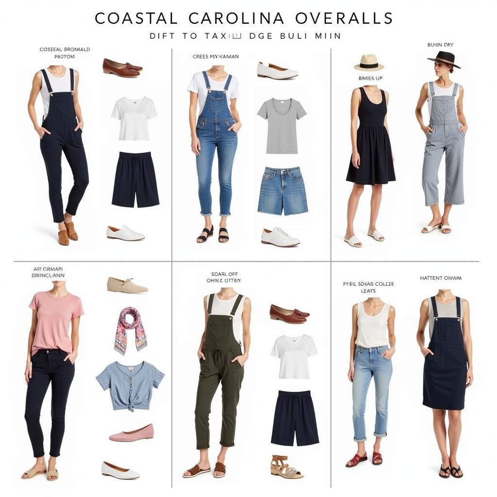 Coastal Carolina Overall Styling Ideas for Different Occasions