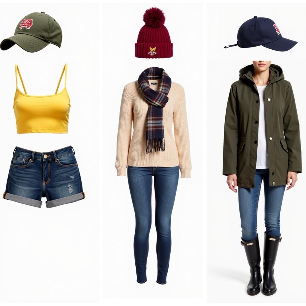 College Gameday Outfits - Layering for Different Weather