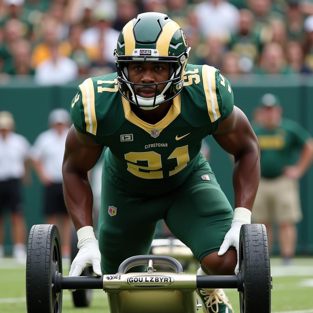 Colorado State Rams Running Back Training