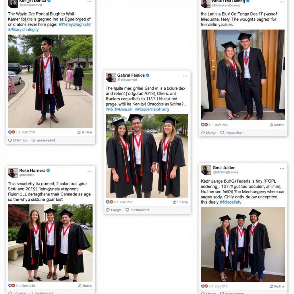 Costume Graduation Gowns Trending on Social Media