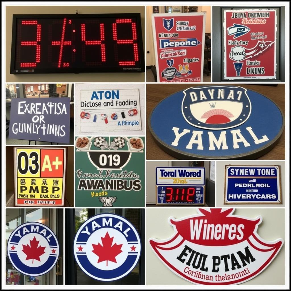 Yamal Countdown Sign Ideas