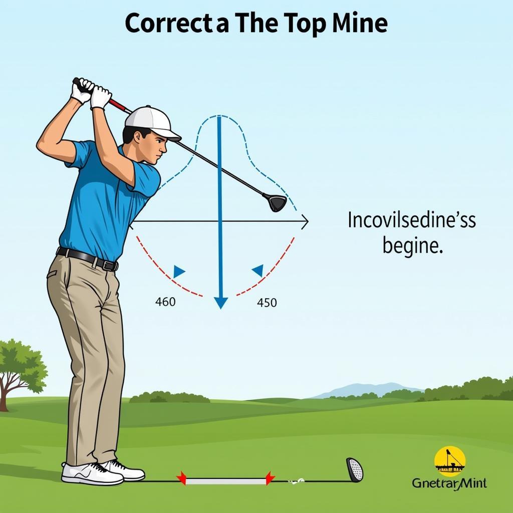 Correcting Over-the-Top Swing with Crossover Grid PGA