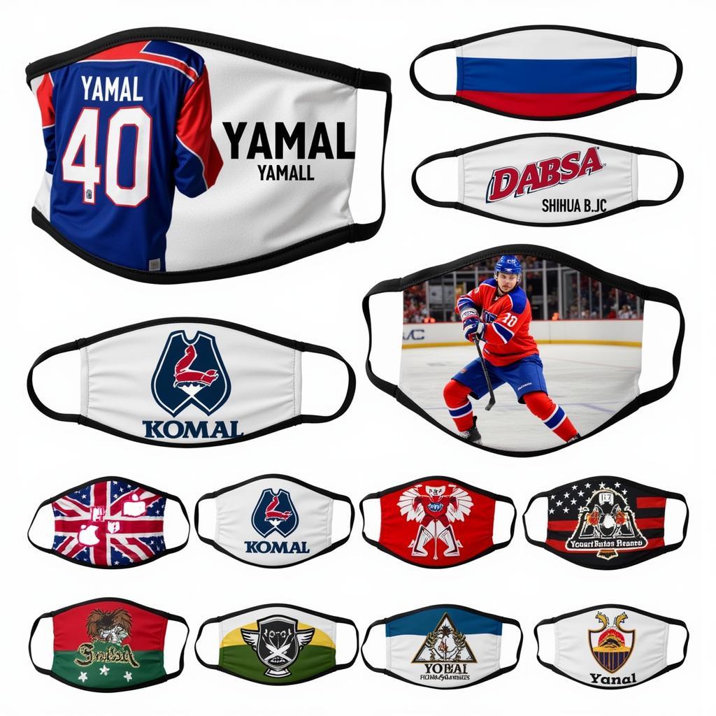 Yamal Custom Mask Design Ideas