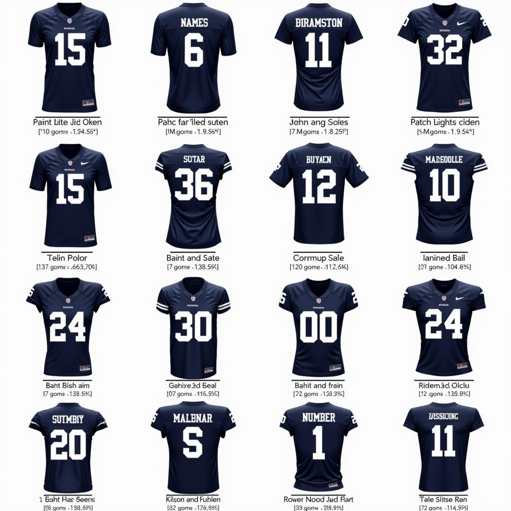 Custom Penn State Football Jersey Options