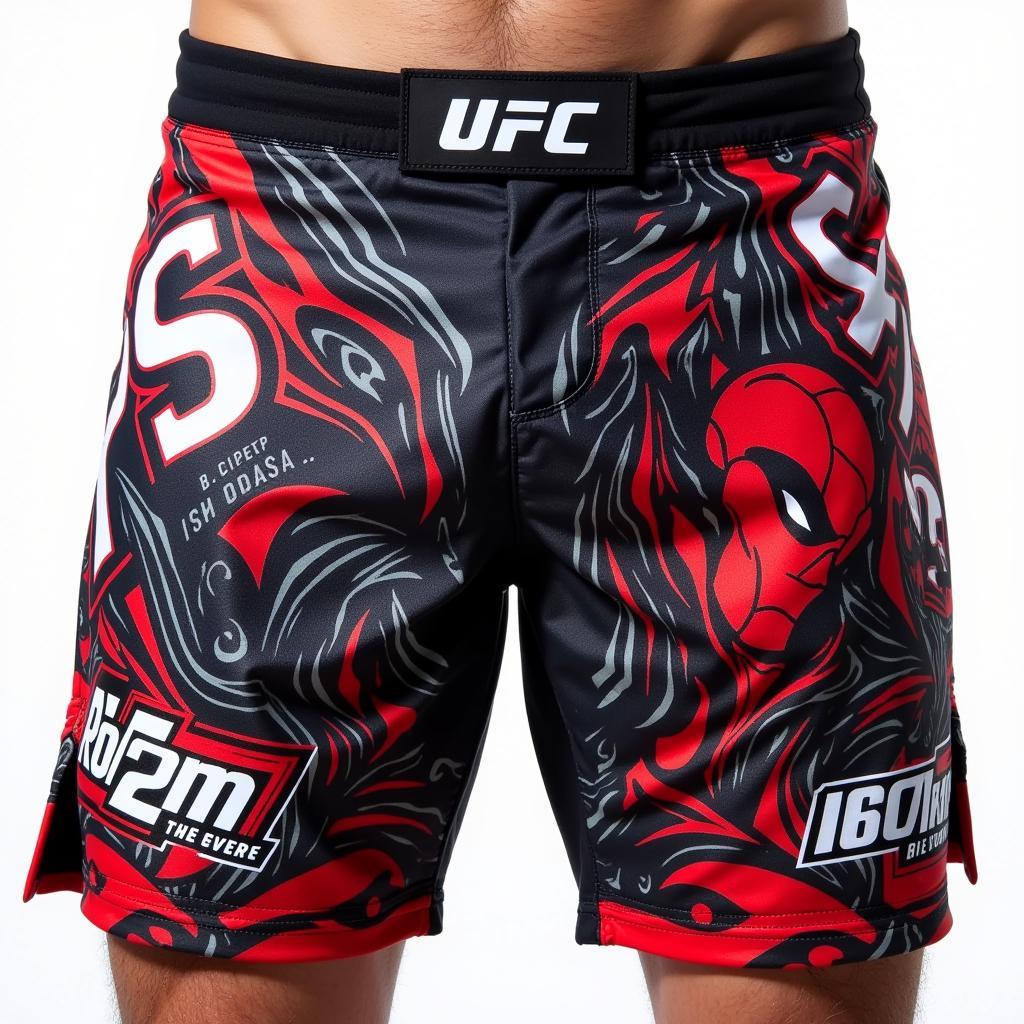 Custom UFC Shorts Design