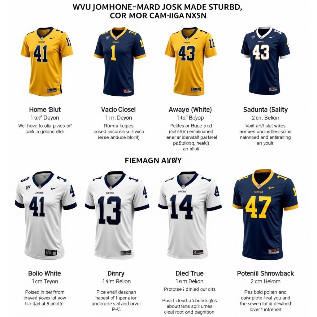 Show Your Support with a Custom WVU Football Jersey