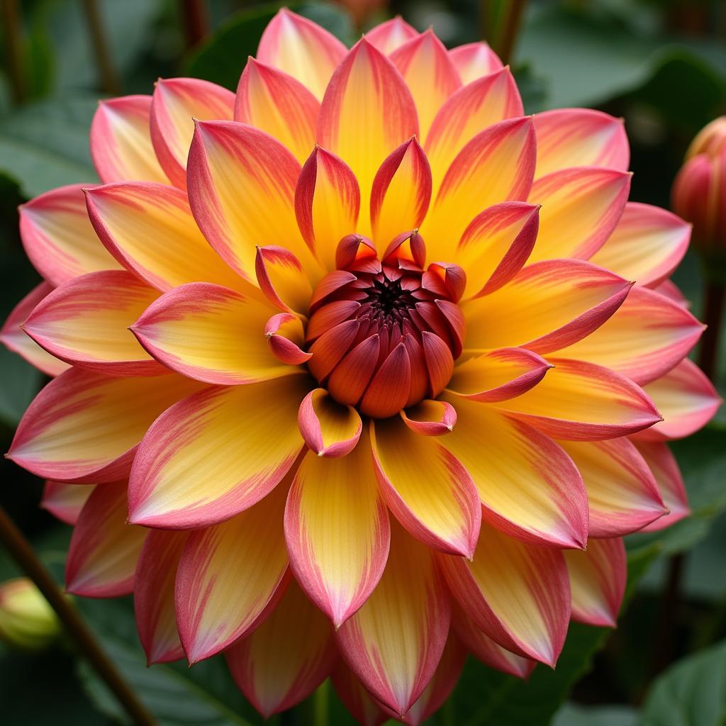 Dahlia 'Rare' in full bloom