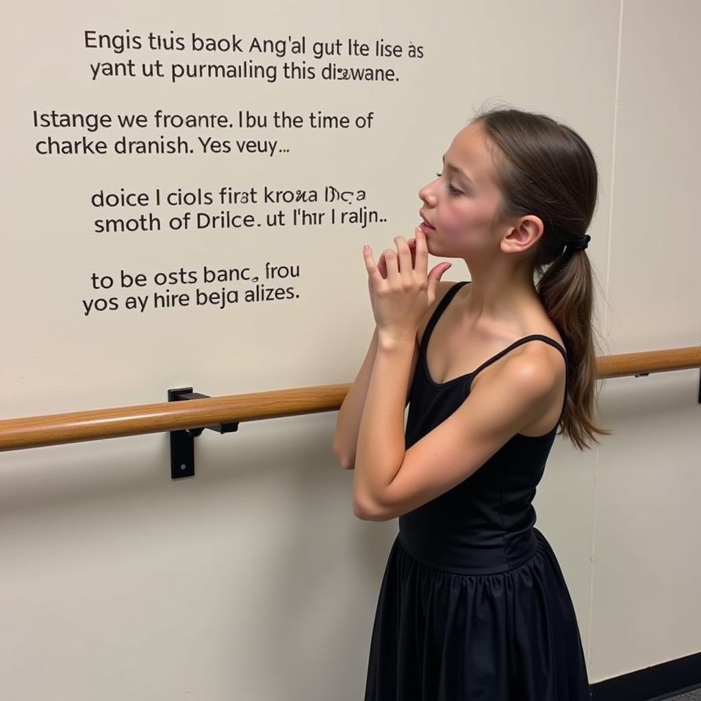 Finding inspiration for dance program messages