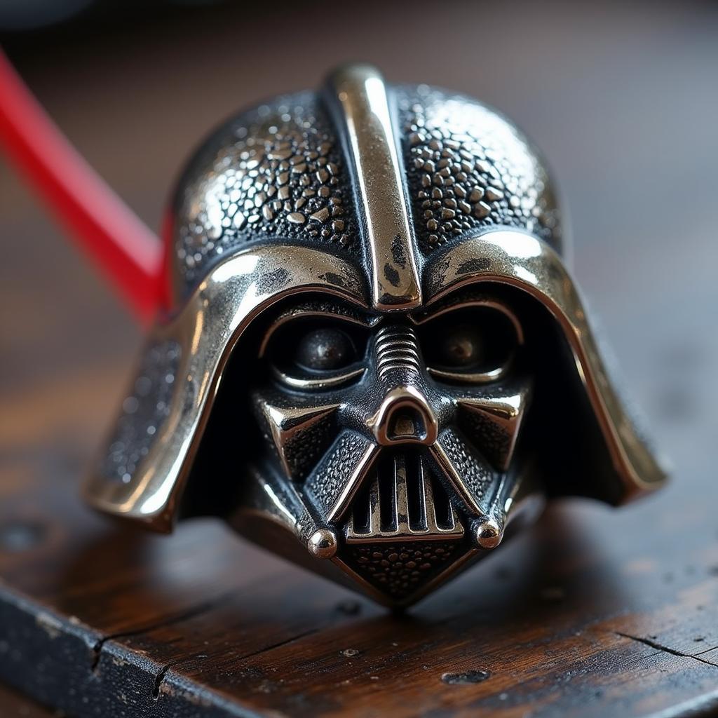 Darth Vader ring closeup