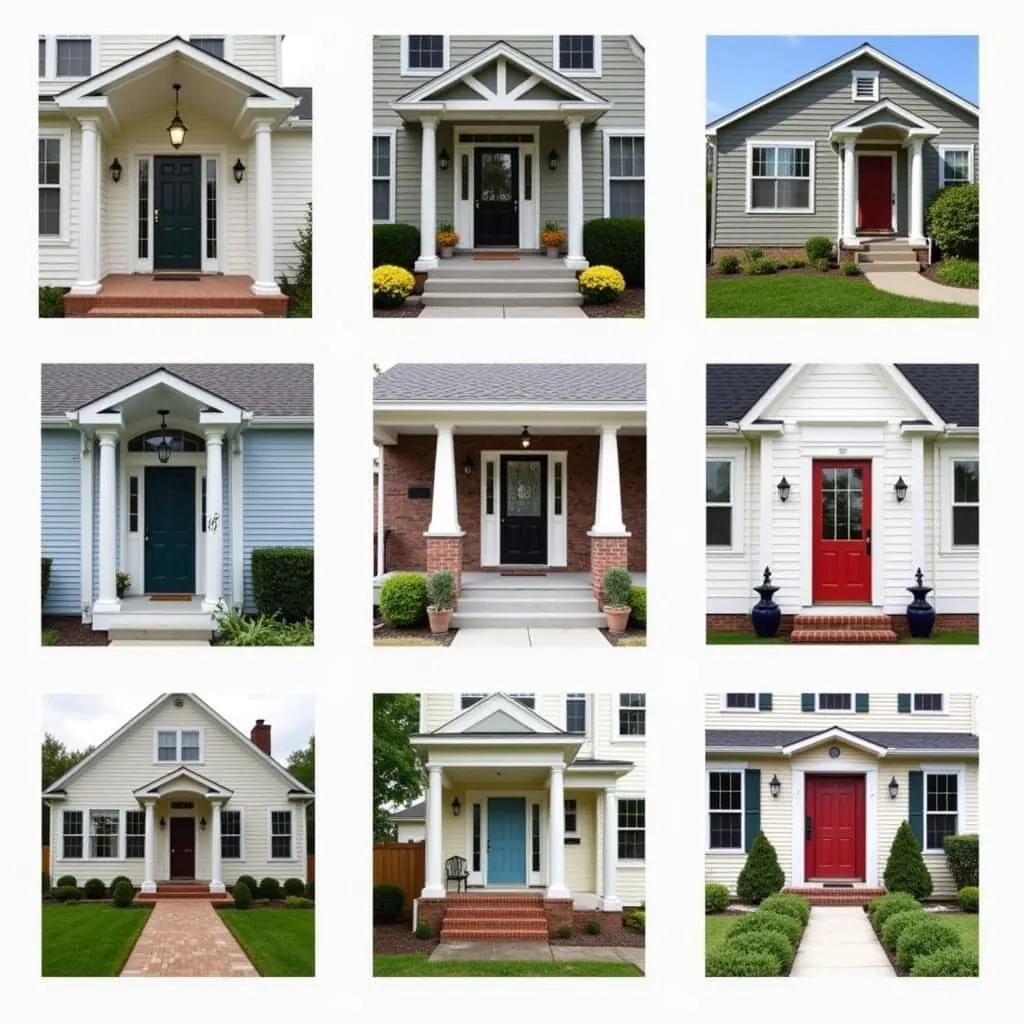 Different Premade Front Porch Designs