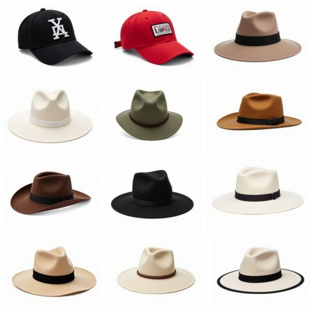 Variety of a/c hat designs